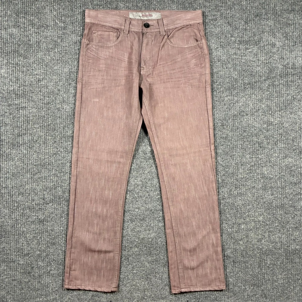 Halifax Mens Straight Leg‎ Jeans Size 32x30 Casual Denim Stretch Low Rise